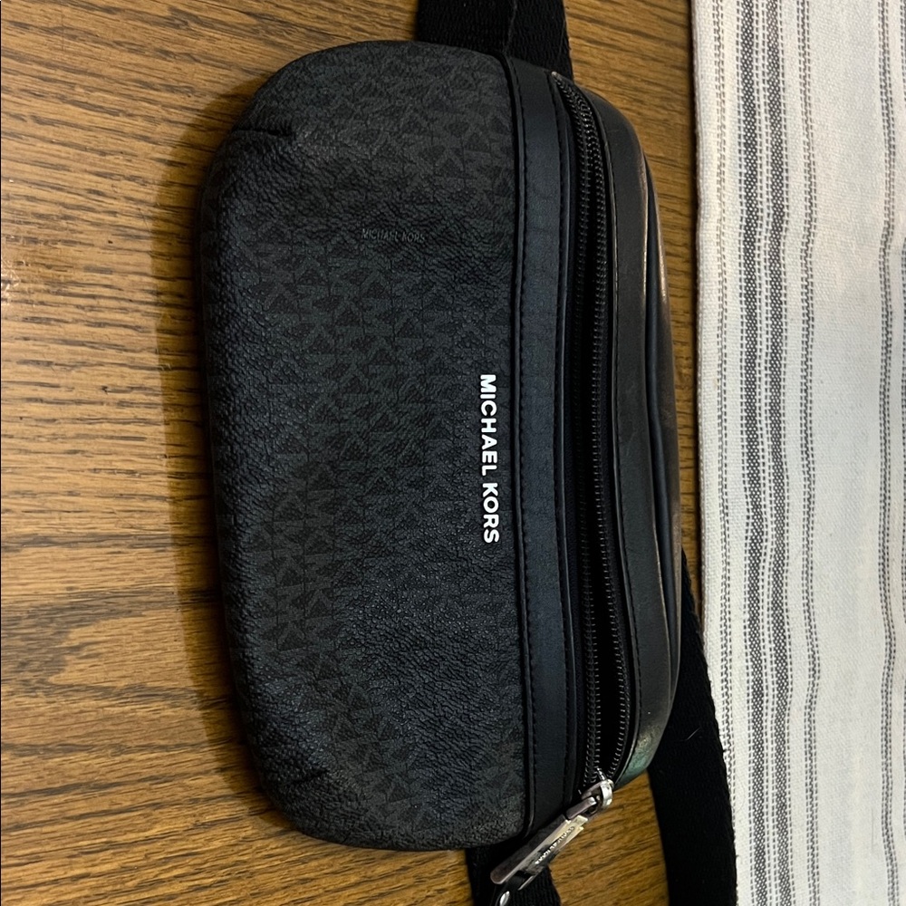 Michael Kors Black Belt Bag for Men